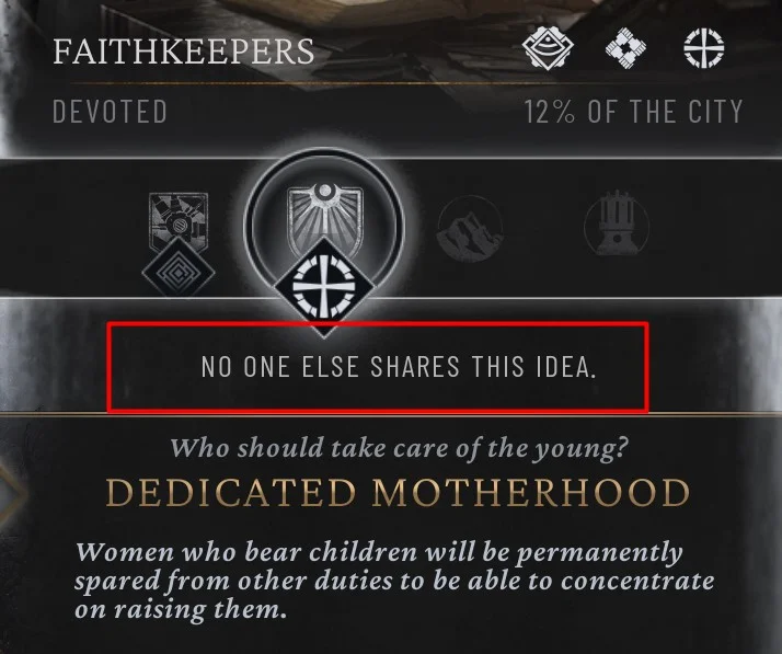 No One Else Shares This Idea