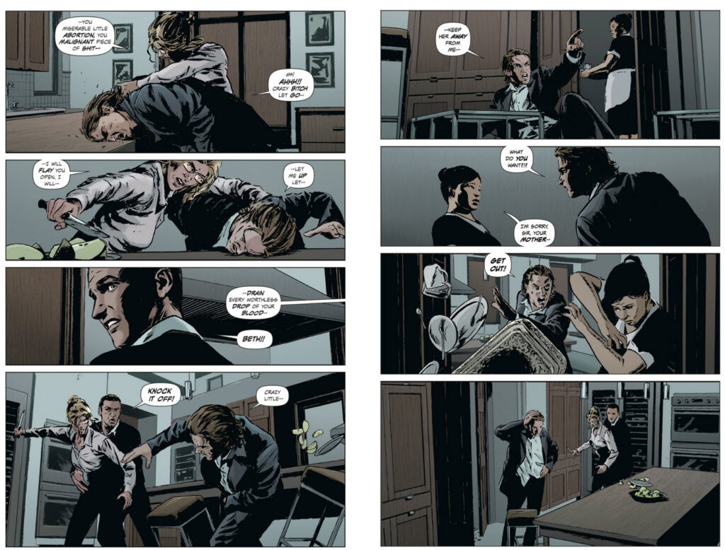 Lazarus #1 by Greg Rucka. Art by Michael Lark